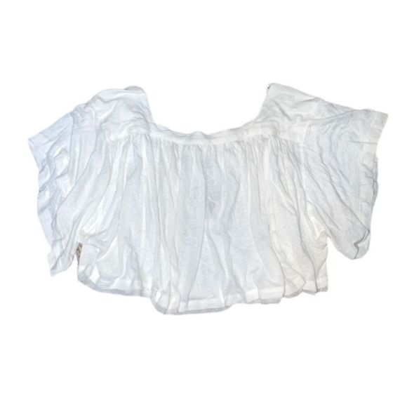 Free People Boho Flowy Top - Cream - Picture 1 of 5